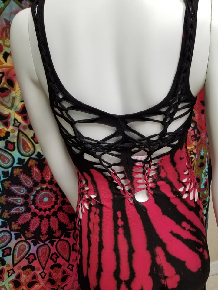 Black Slit Weave Body Suit- Size Small – Utopia Artistry