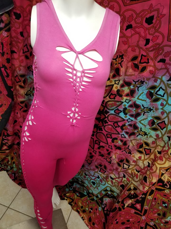 Black Slit Weave Body Suit- Size Small – Utopia Artistry
