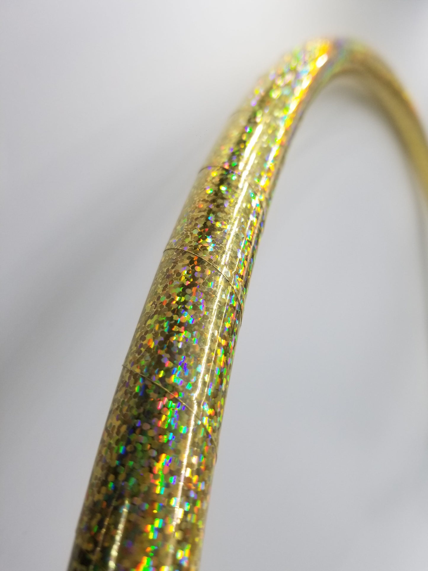 Gold Dust Glitter Taped Hoop