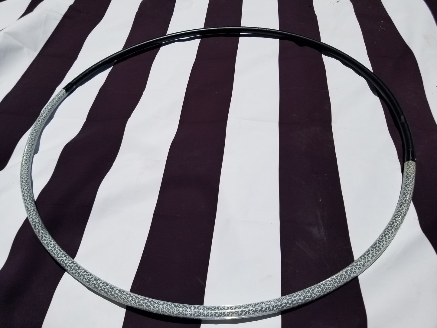 Crescent Moon Reflective Taped Hoop