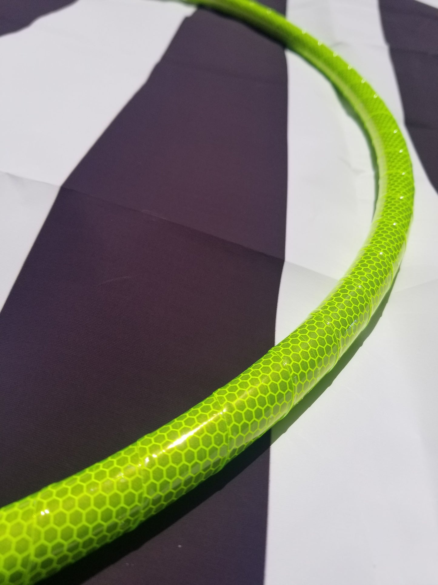 Toxic Spill Reflective Taped Hoop