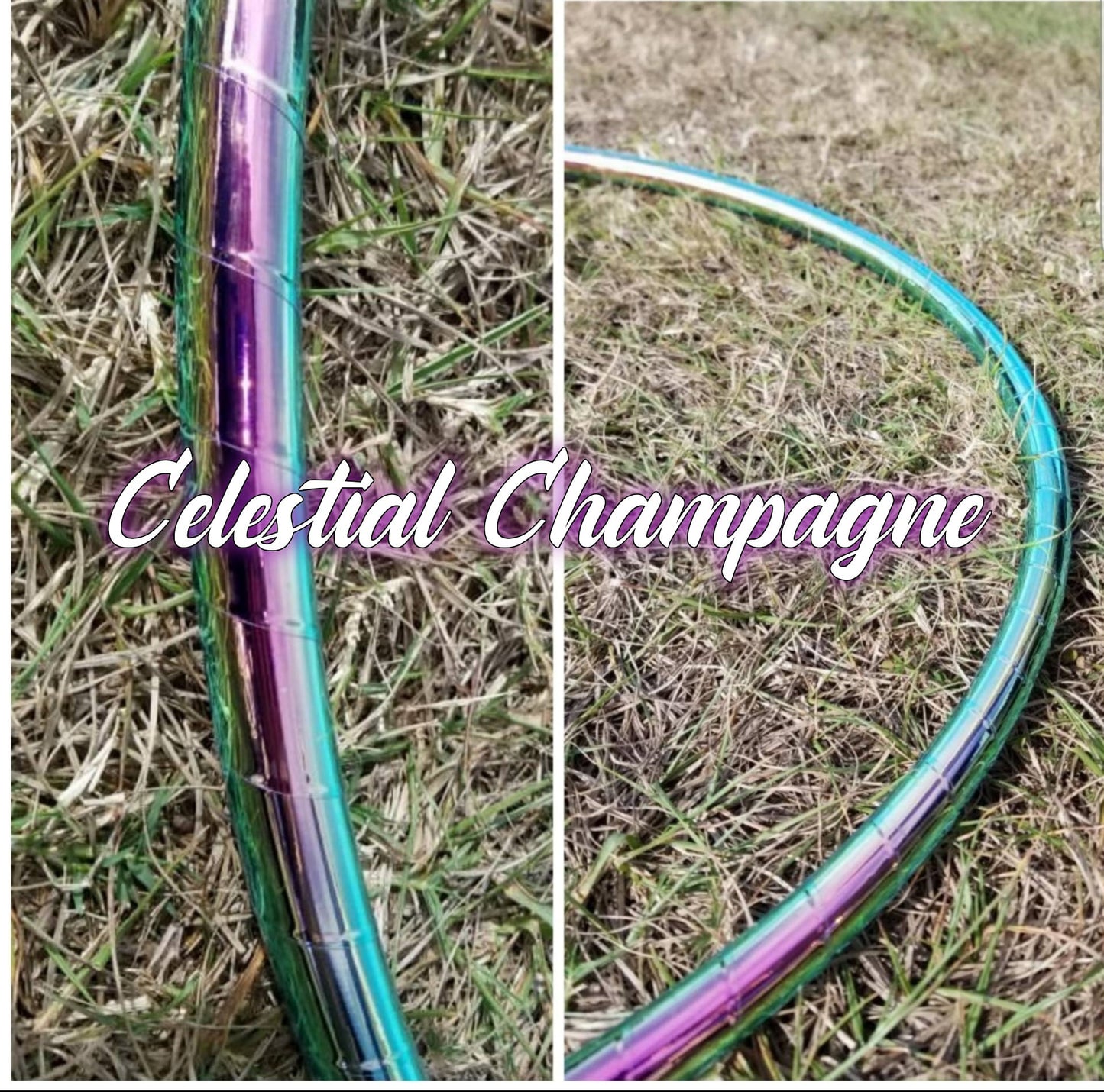 Celestial Champagne Taped Hoop