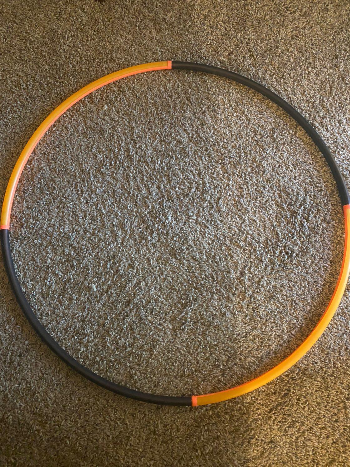 UV Orange & Black 4 Piece Sectional Hoop