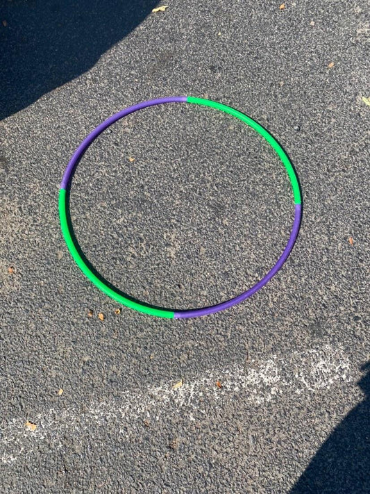 UV Green & Uv Purple 4 Piece Sectional Hoop