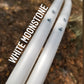 White Moonstone Polypro Bare Hoop 5/8