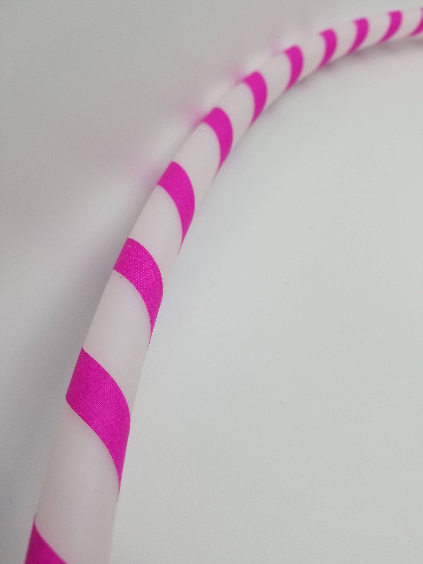 Pink Gaffer Spiral Budget Friendly Beginner HDPE Taped Hoop