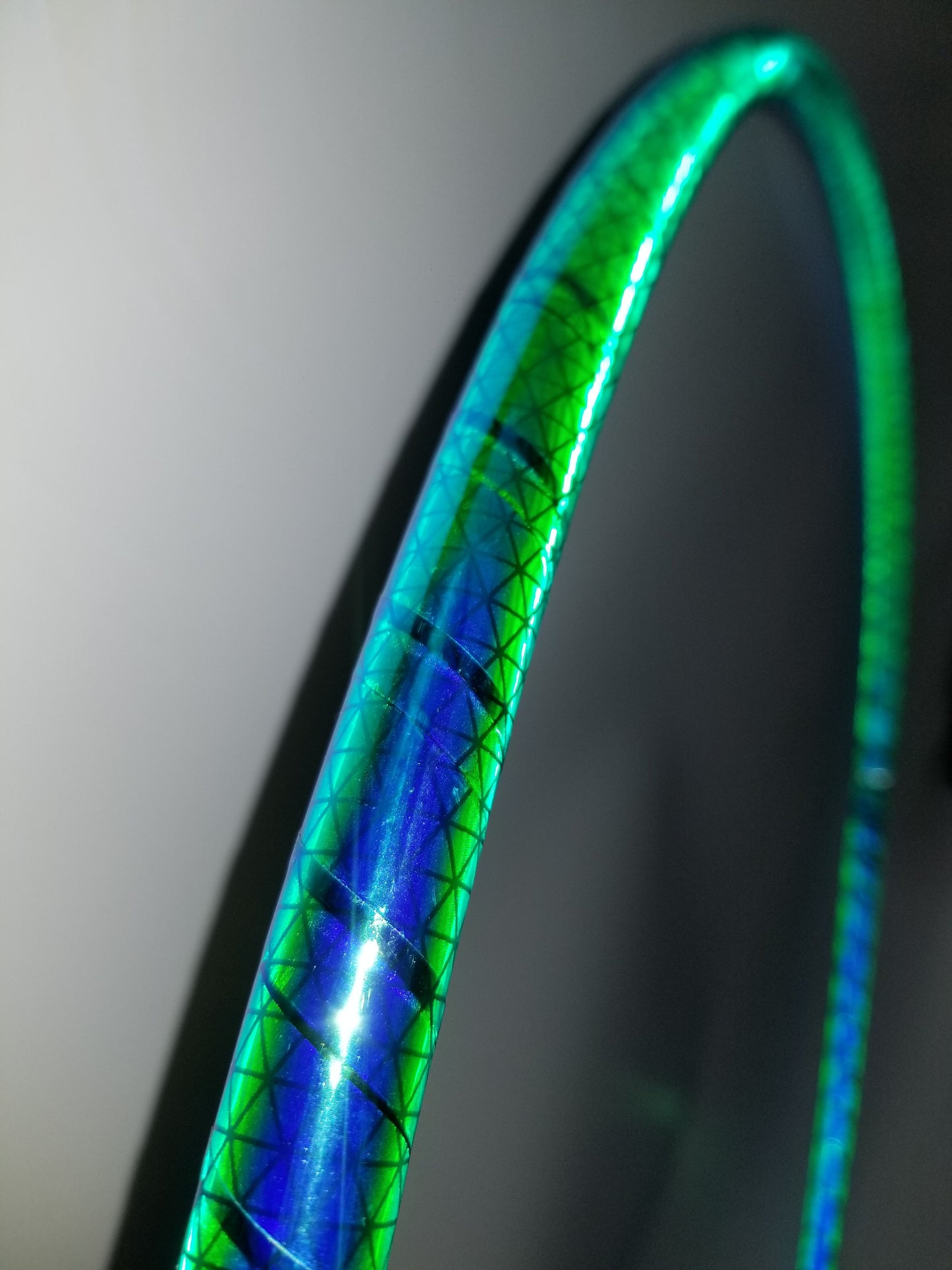 Tropical Fusion Reflective Color Morph Taped Hoop