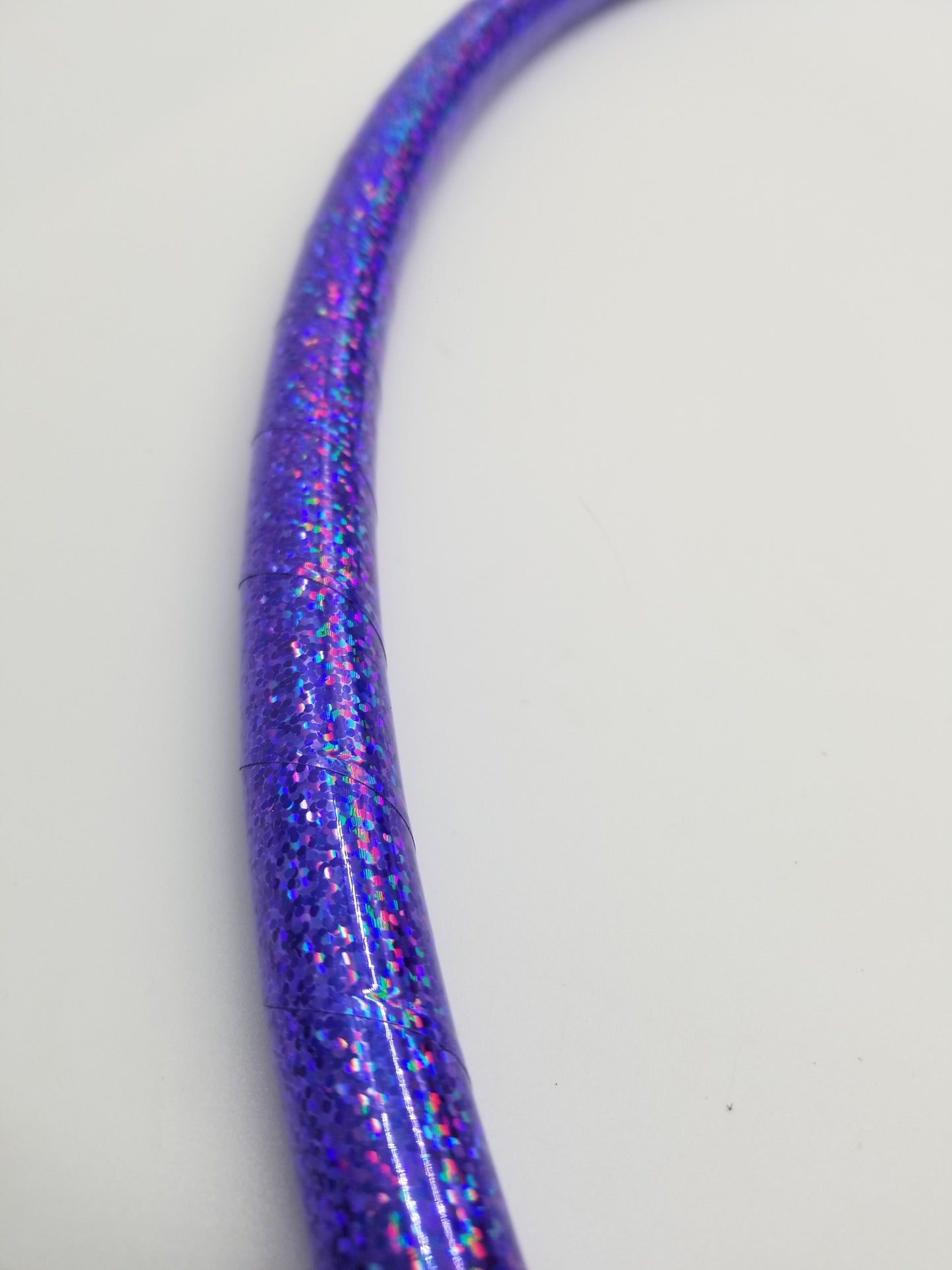 Purple Galaxy Glitter Taped Hula Hoop