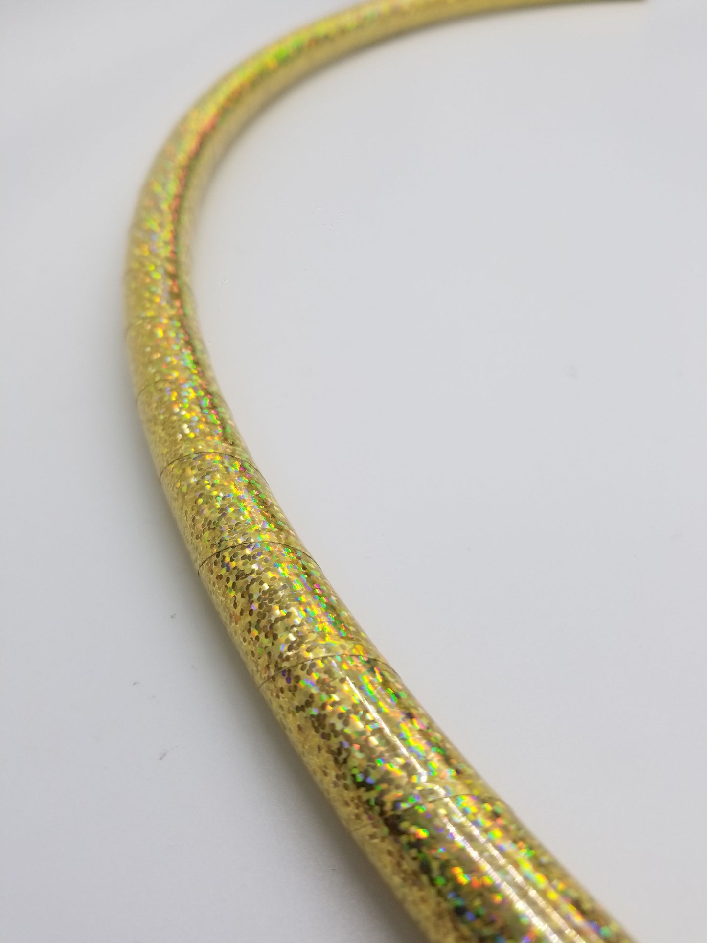 Gold Dust Glitter Taped Hoop
