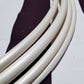 White Moonstone Polypro Bare Hoop 5/8