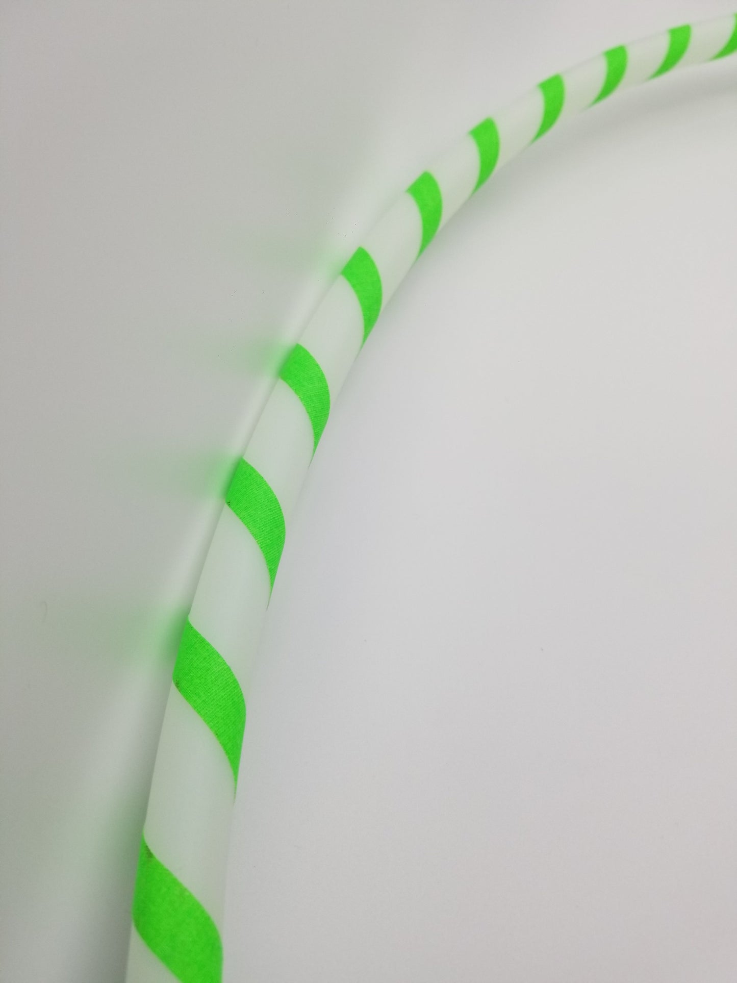 Green Gaffer Spiral Budget Friendly Beginner HDPE Taped Hoop
