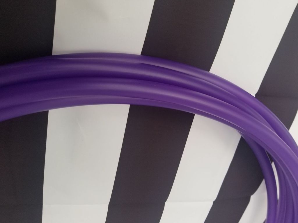Purple Moon- UV Purple Polypro Bare Hoop 5/8