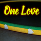One Love Coinflip Speciality Reflective Taped Hoop