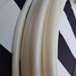 White Moonstone Polypro Bare Hoop 5/8