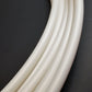 White Moonstone Polypro Bare Hoop 5/8